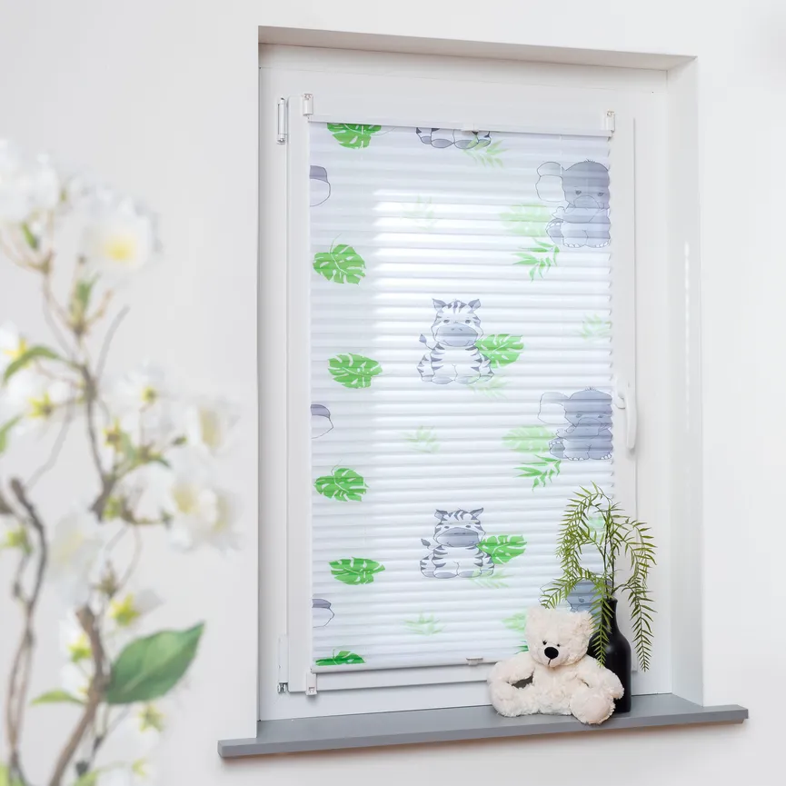 Plissee Hanni u. Luc milieu