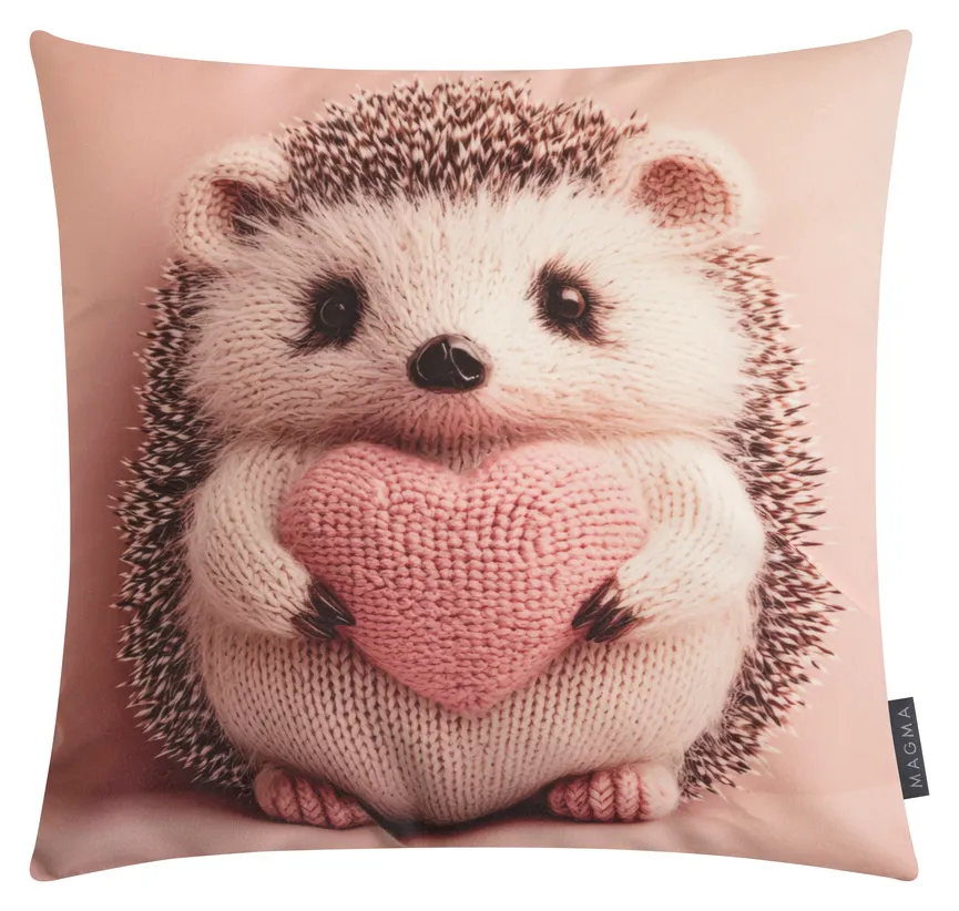 Kissen Heart Puppies Igel hauptaufnahme