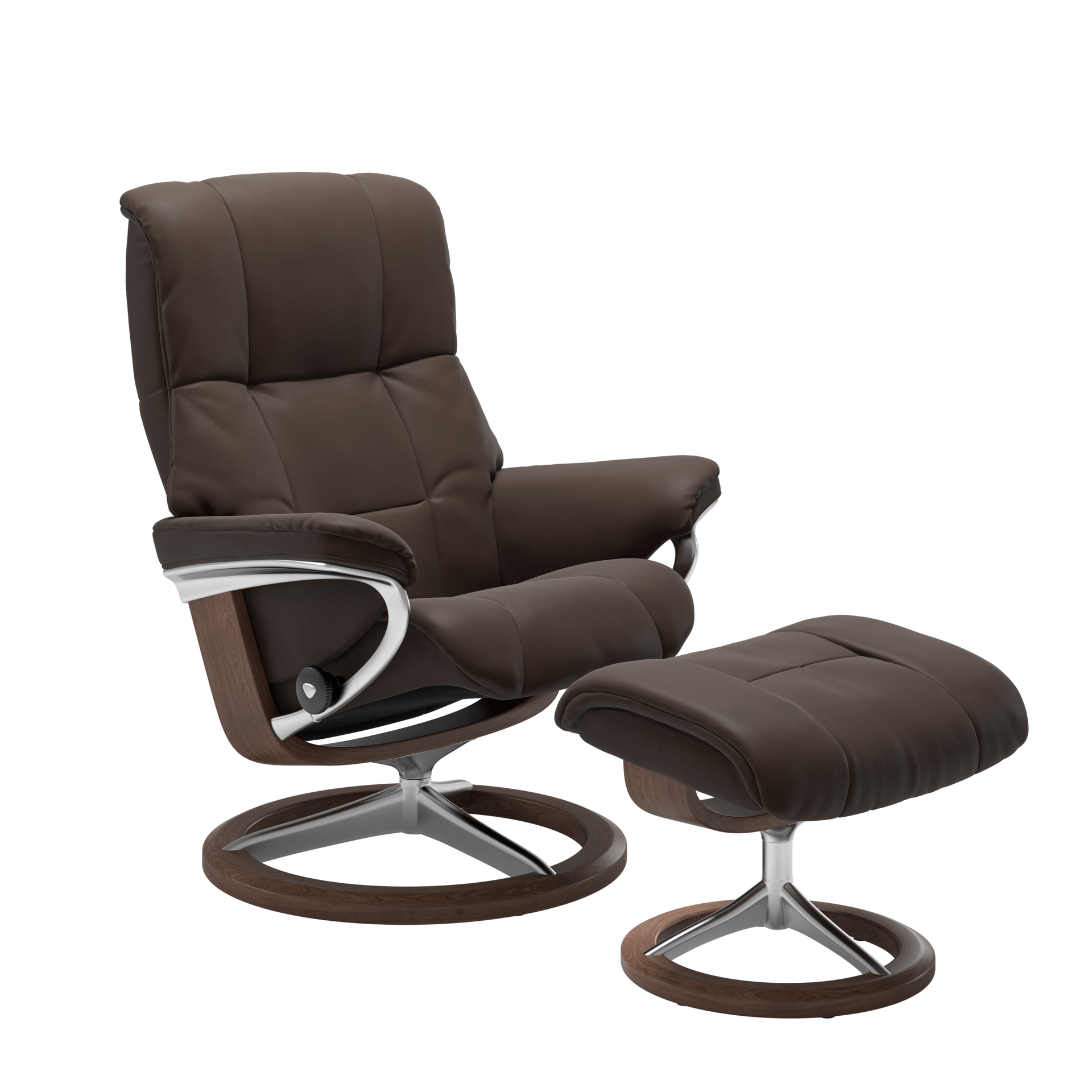 Sessel mit Hocker