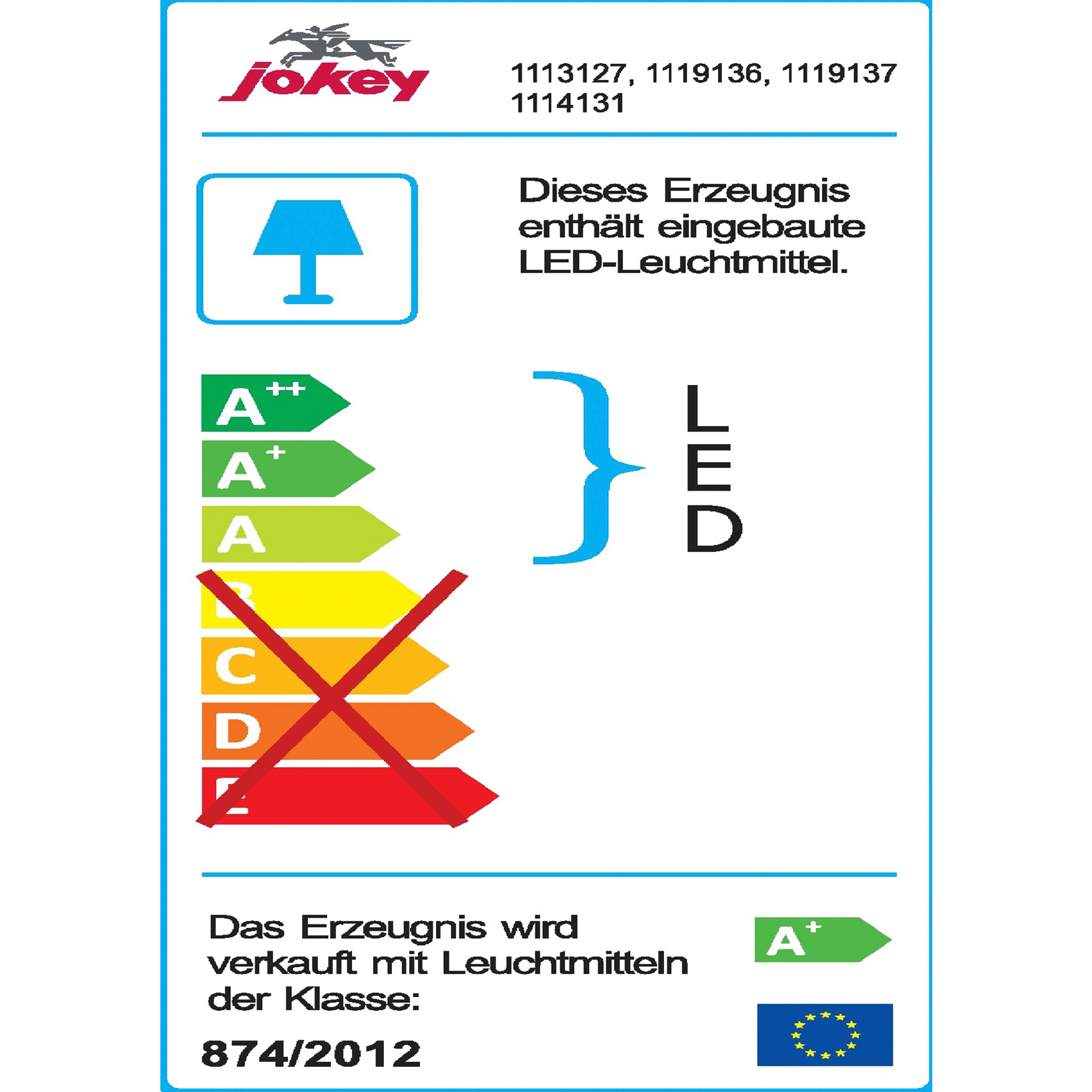 Spiegelschrank Lightblade energielabel