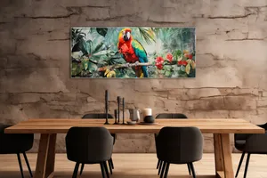 Glasbild 50 x 125 cm