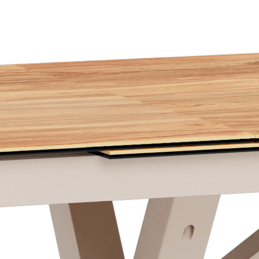 Esstisch 168/210WEG DK detail
