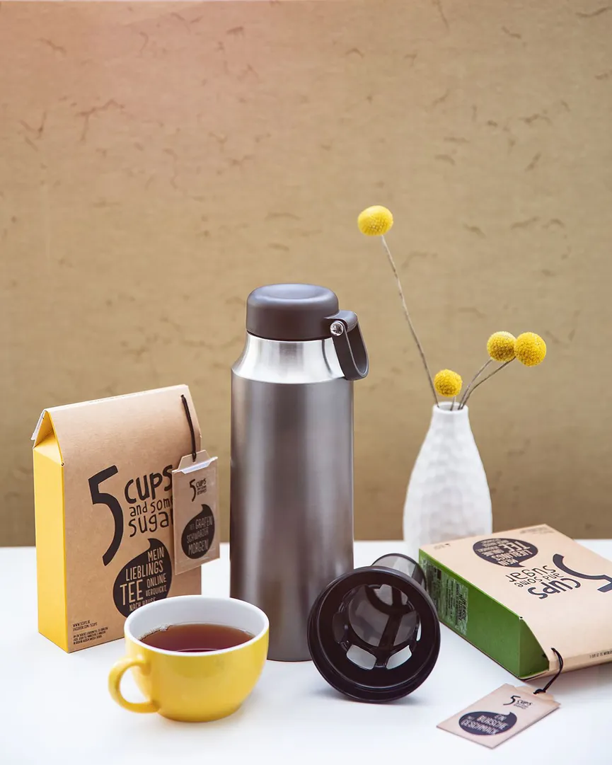 Isolierflasche City Tea cool milieu