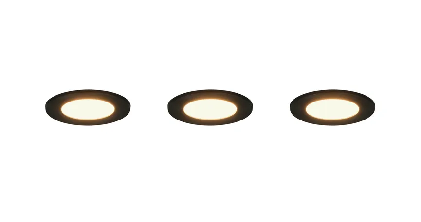 LED-Einbauleuchten Set "Himal" detail