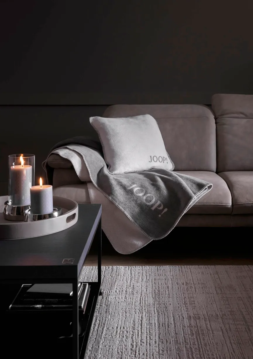 Decke JOOP! Uni-Doubleface milieu