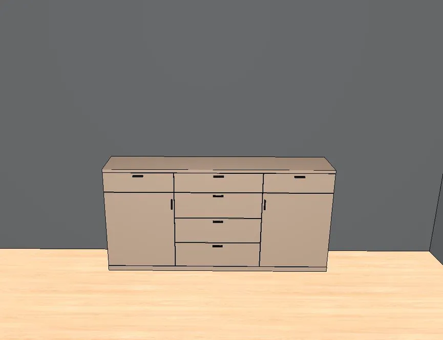 Sideboard detail
