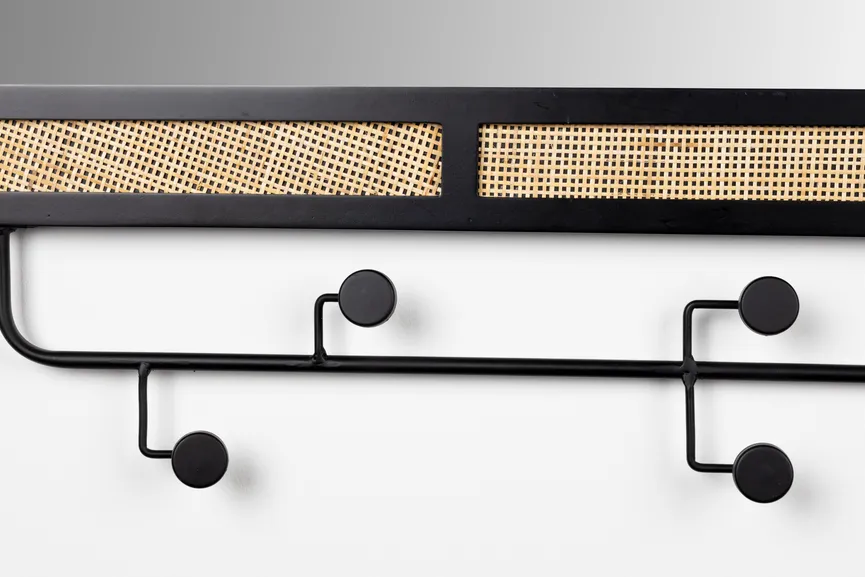 Wandgarderobe detail