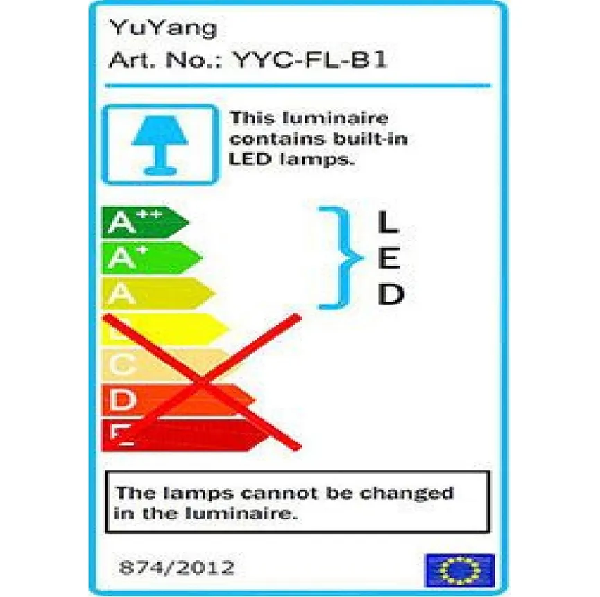 *3D Spiegelschrank 100 energielabel