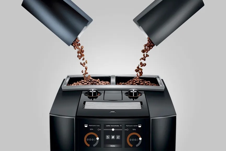 Kaffeevollautomat "J8 Twin" detail