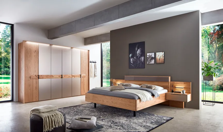 Bett, LF 180x200 cm milieu