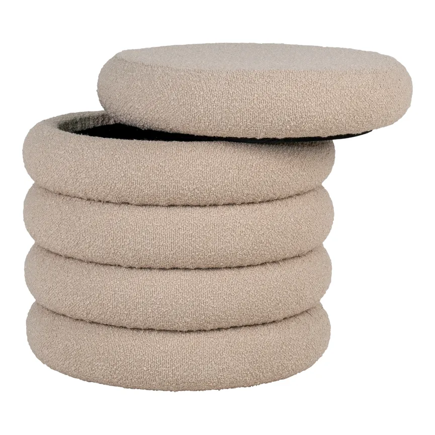 Hocker Brooklyn Pouf detail