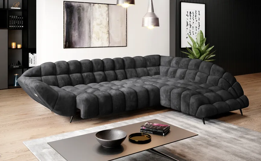 Ecksofa motorisch detail