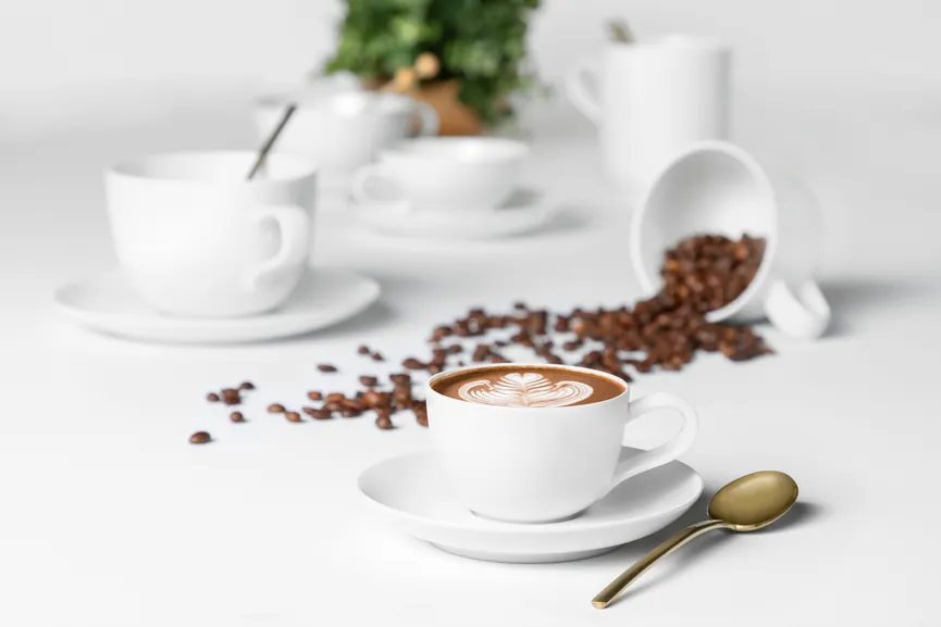Milchkaffeeobertasse "Liberty" milieu