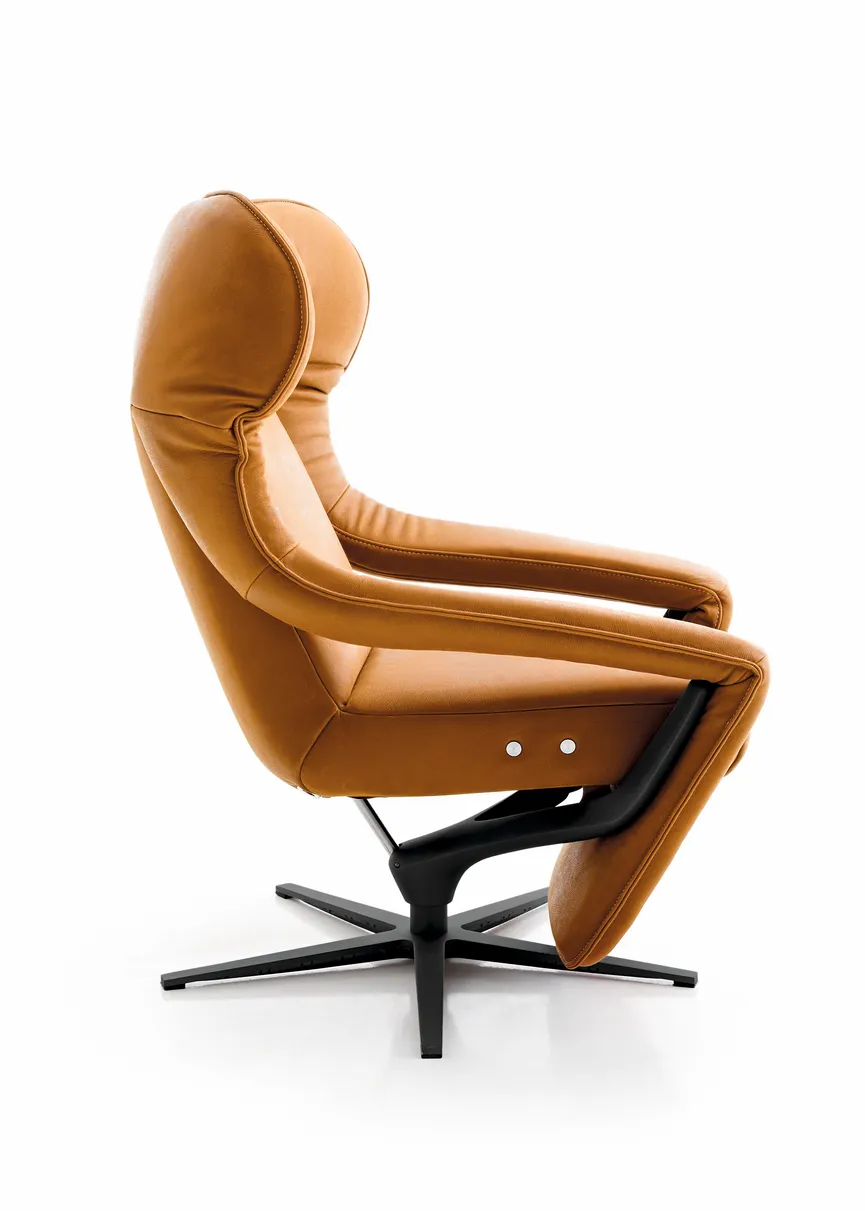 Sessel Yoko-1 DK schwarz detail