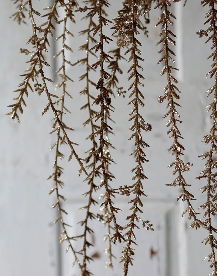 Dekohänger "Glitter" gold detail