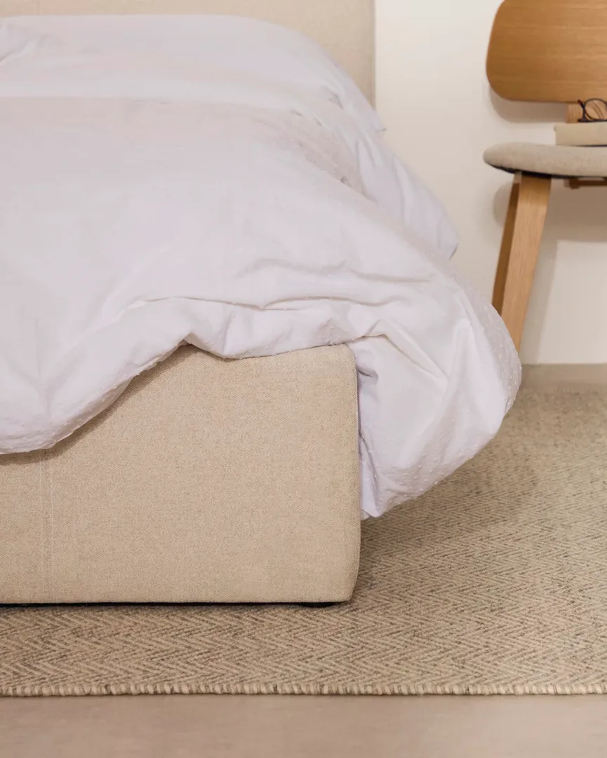 Polsterbett 90 cm detail