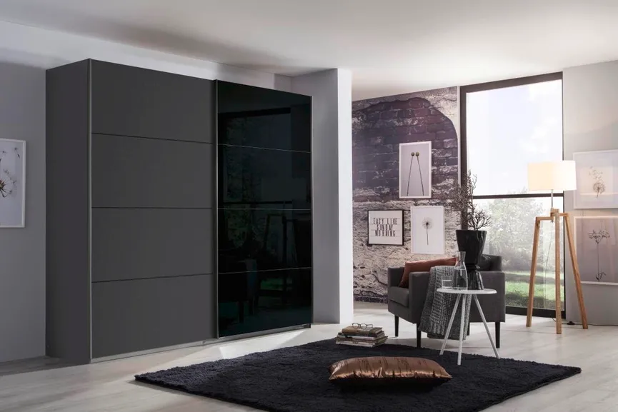 Schwebetürenschrank 2-trg. milieu