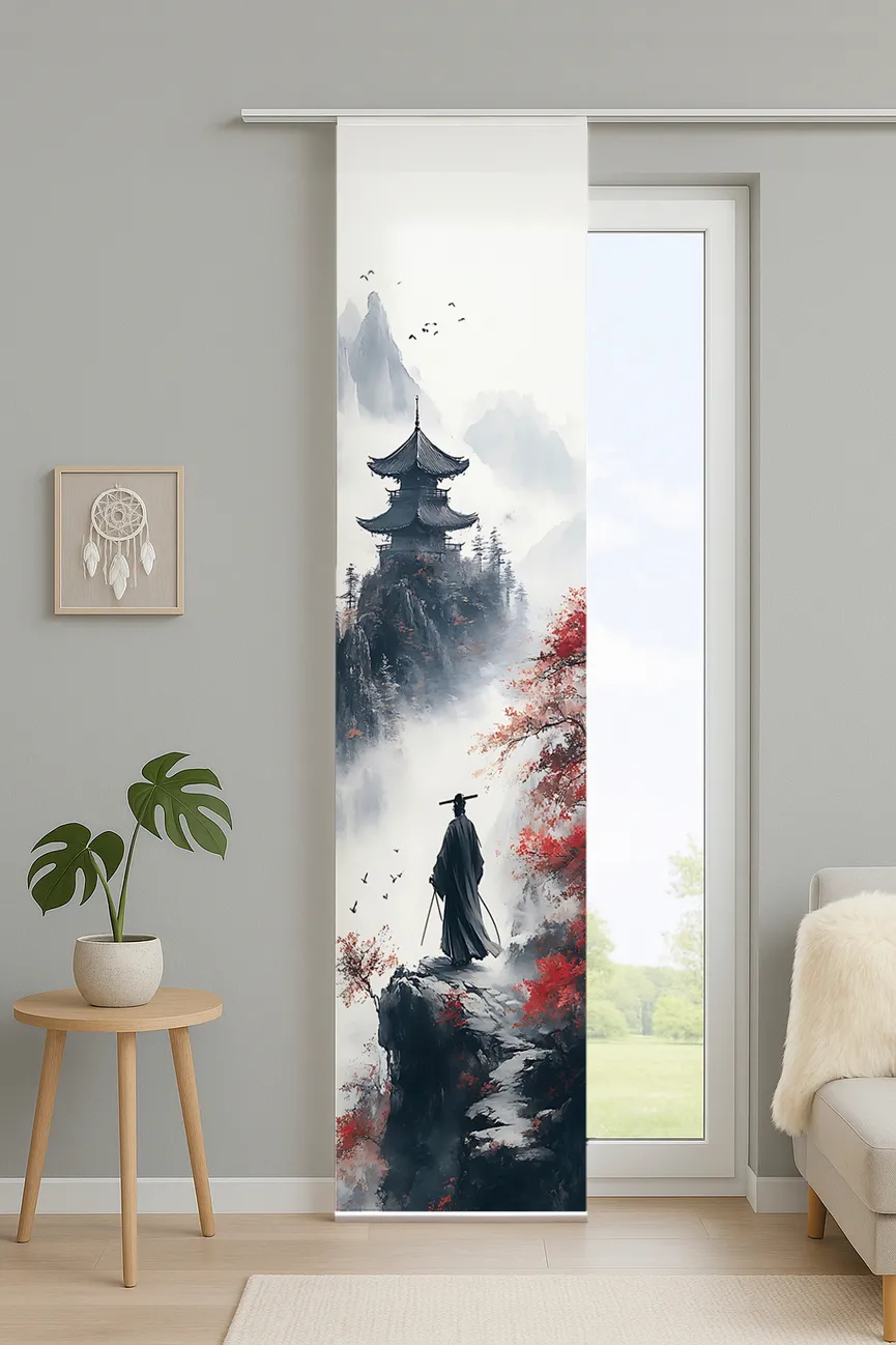 Schiebevorhang Sakura milieu