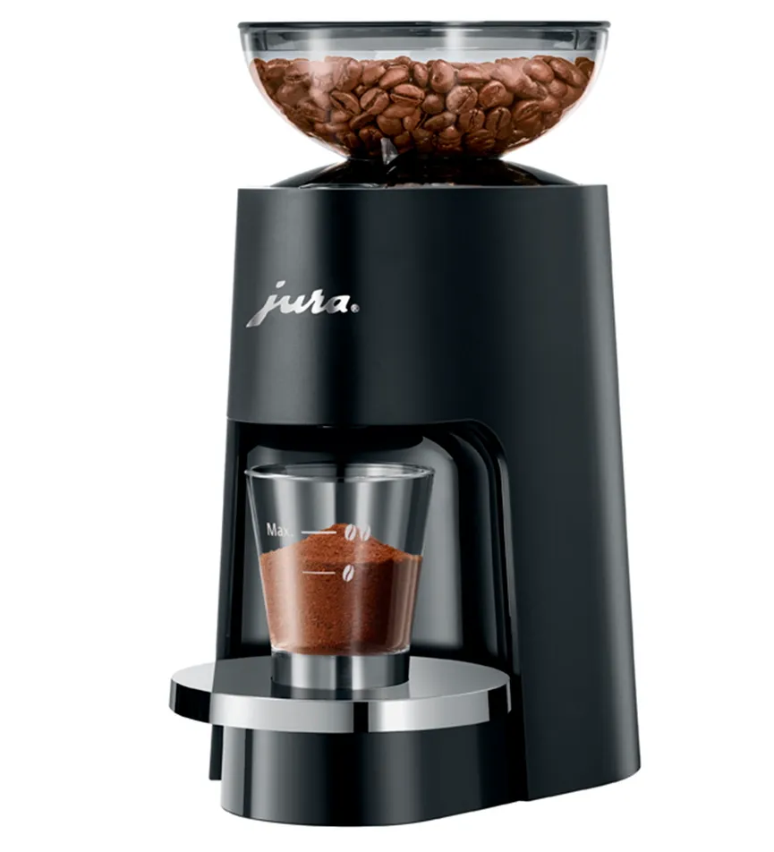 Kaffeemühle schwarz hauptaufnahme