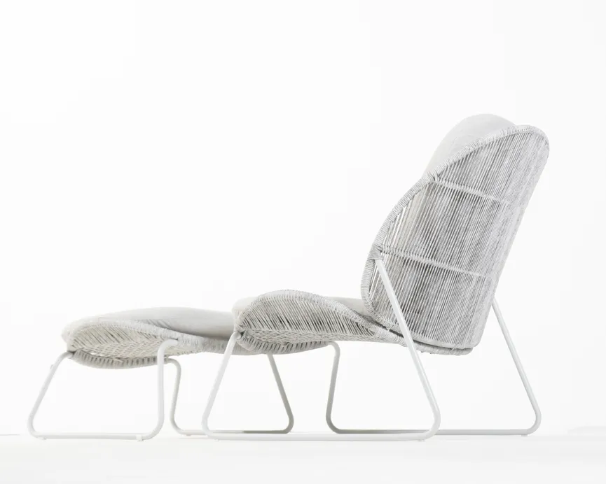 ** Hocker Delano anthrazit detail