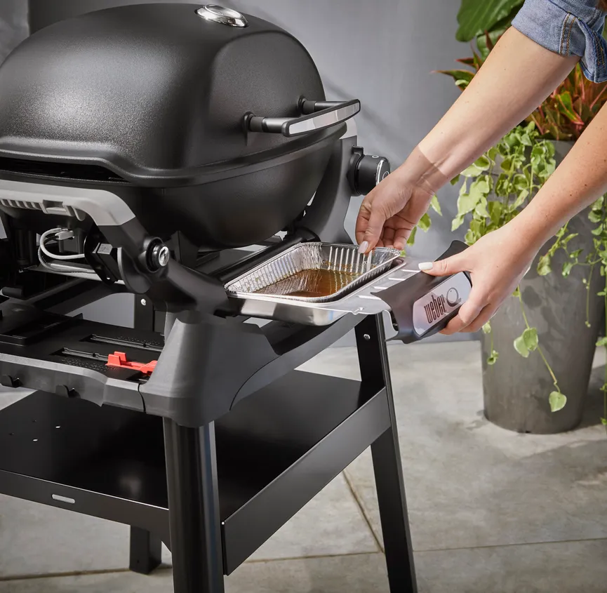 Weber Q1200N mit Stand detail