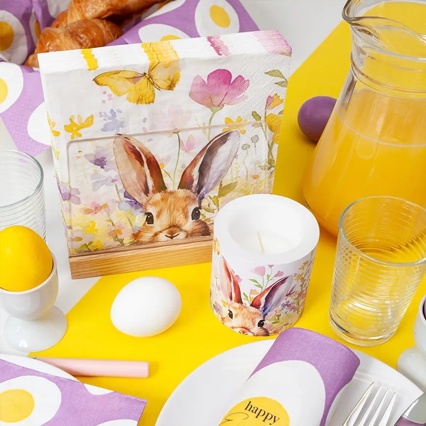 Lunch-Serviette milieu