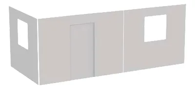 Spielvorhang 3er Set