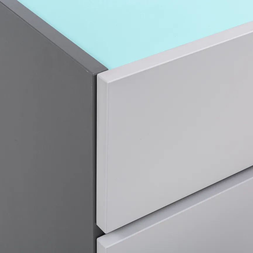 Eckschreibtisch detail