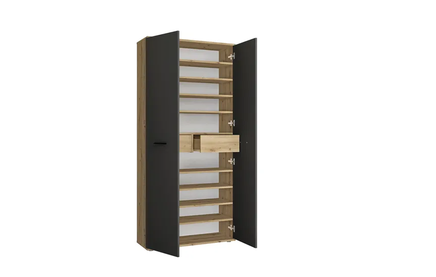 Garderobenschrank detail