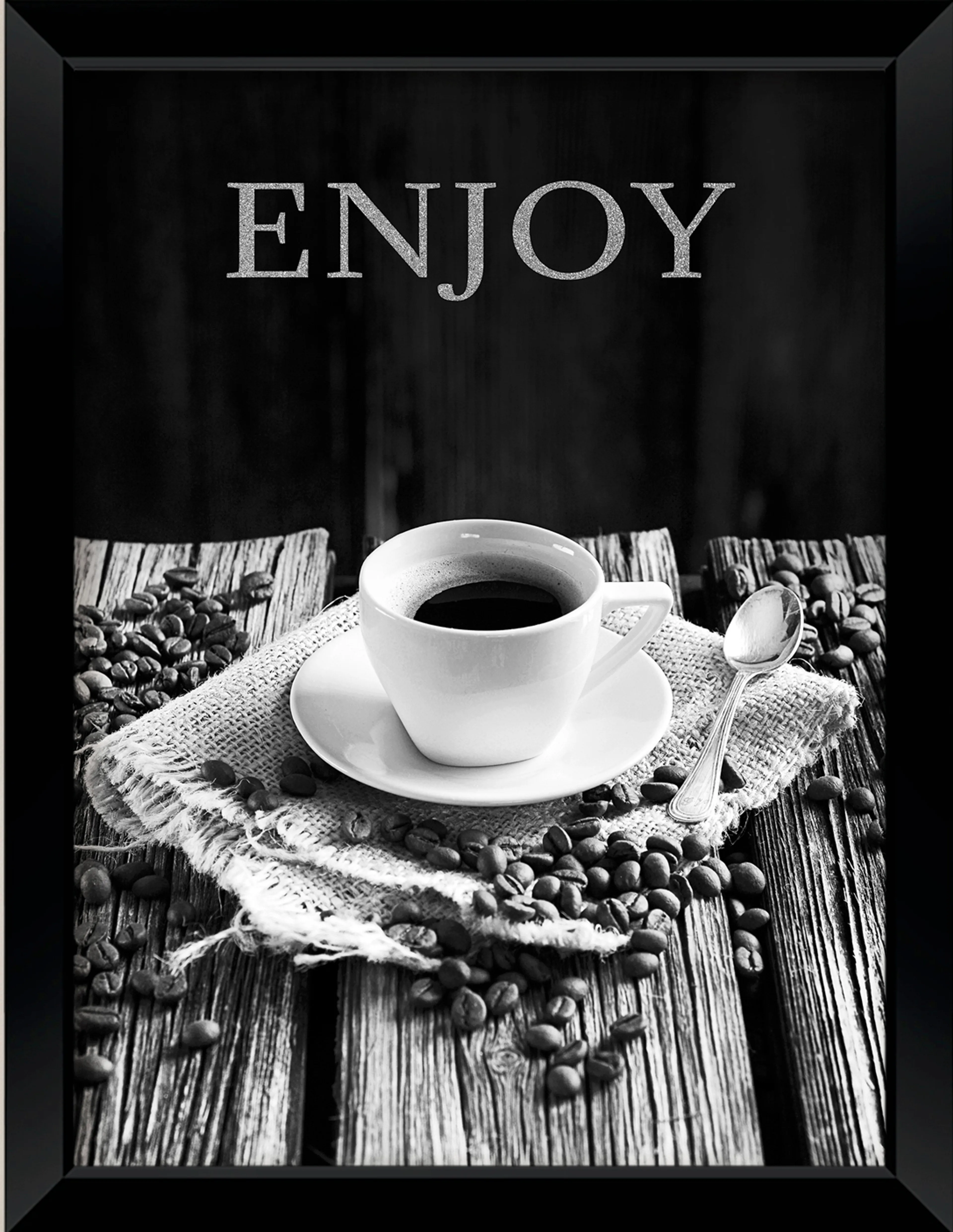 Wandbild 30 x 40 cm Enjoy Coffee I
