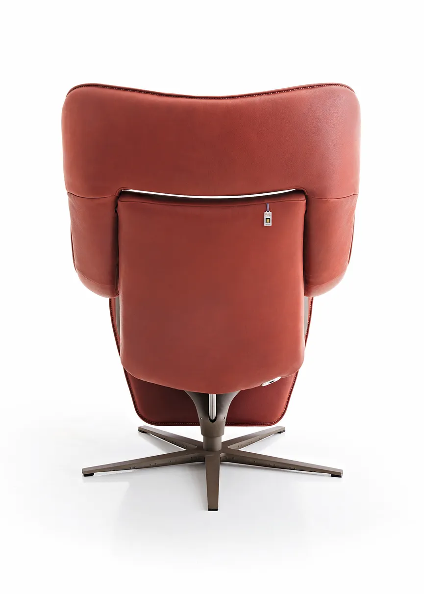 Sessel Yoko-1 DK bronziert detail
