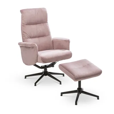 Sessel mit Hocker