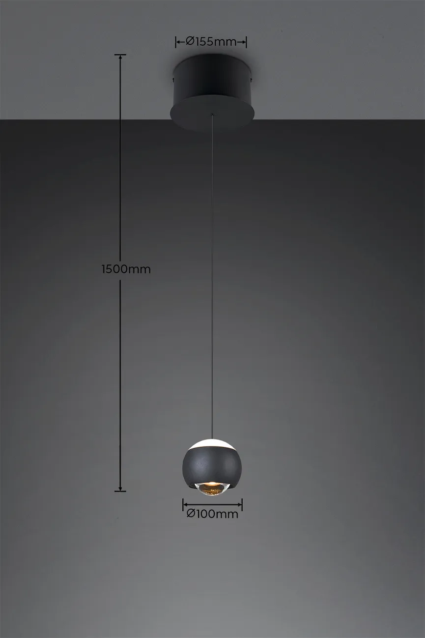 Pendelleuchte "Cannon" detail