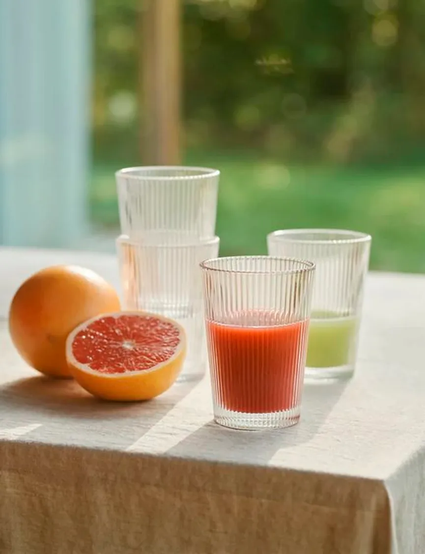 Trinkbecher "Pilastro" 6er-Set material_farbe