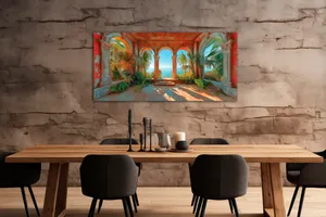 Wandbild 55 x 115 cm