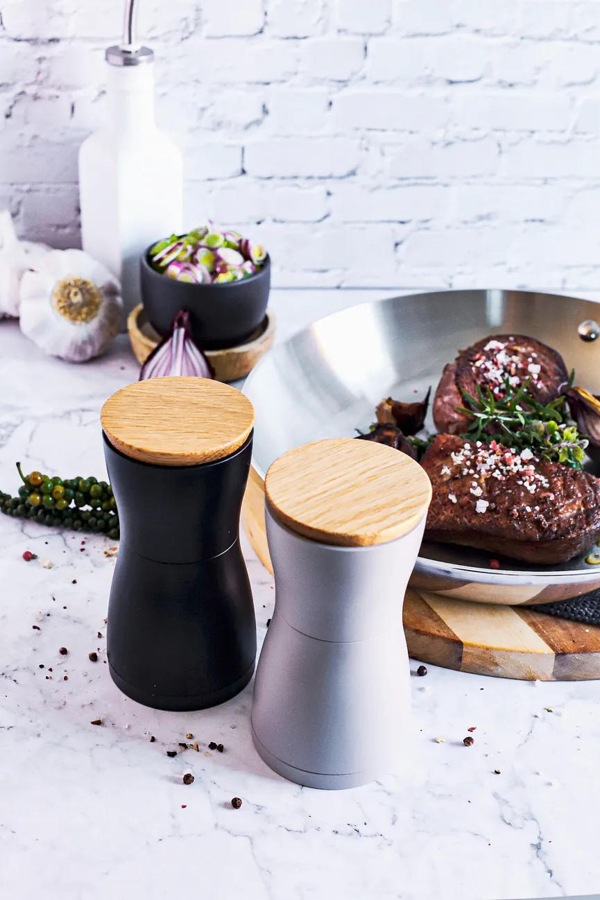 Pfeffer-/Salzmühle Twin 2er-Se milieu