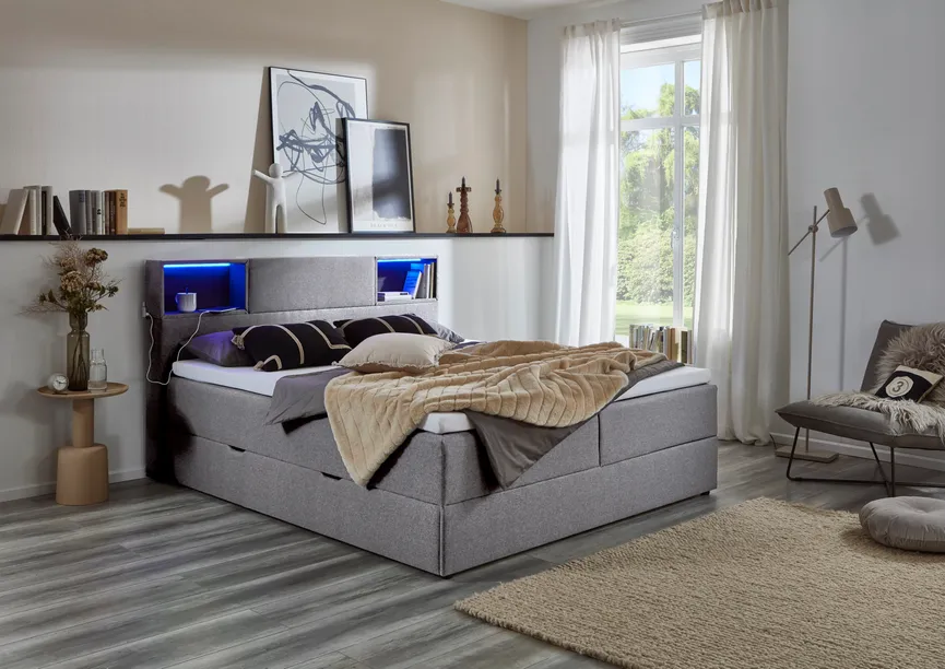 Boxspringbett LF 160x200 milieu