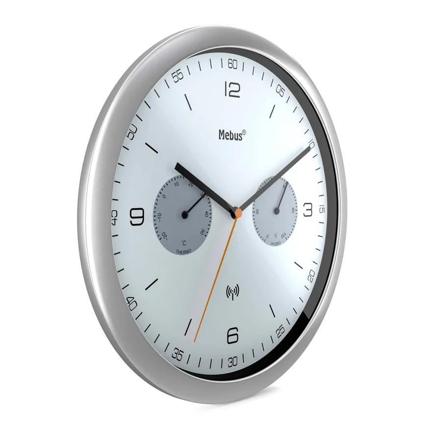 Funk-Wanduhr detail