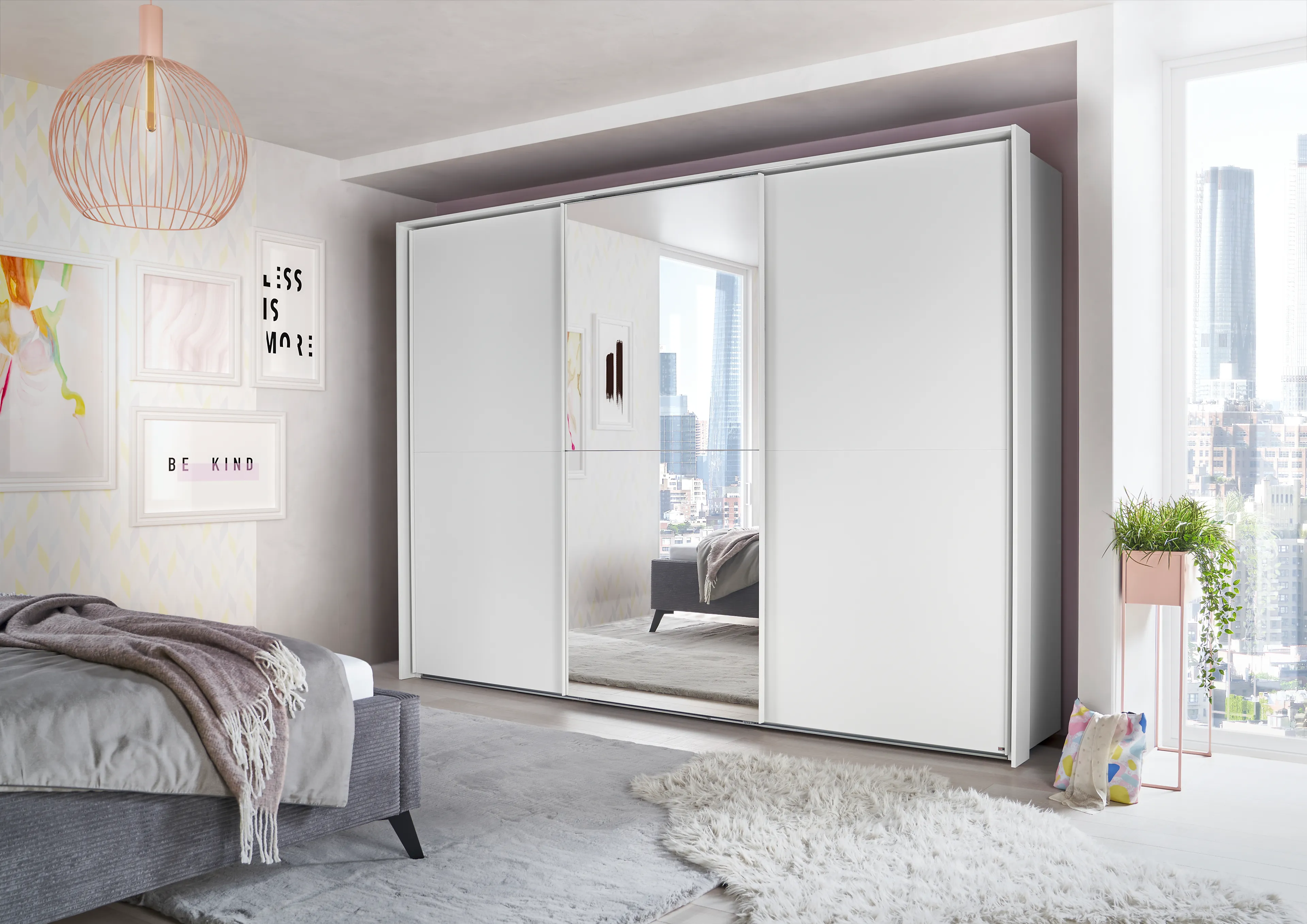 Schwebetürenschrank Henderson 301 x 223 cm