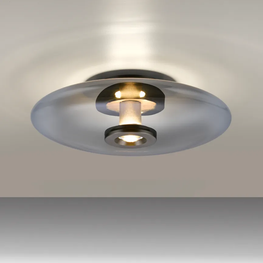 Deckenleuchte "PURE-Vitrum" detail