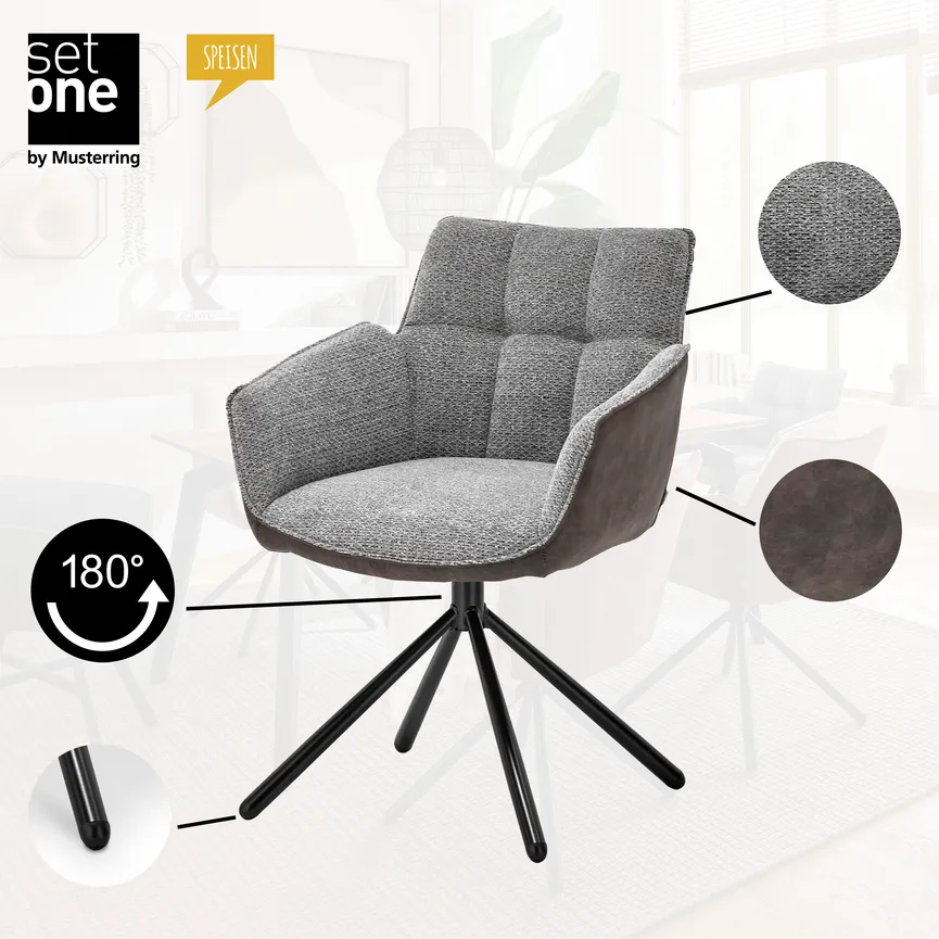 Stuhl BI-Color detail