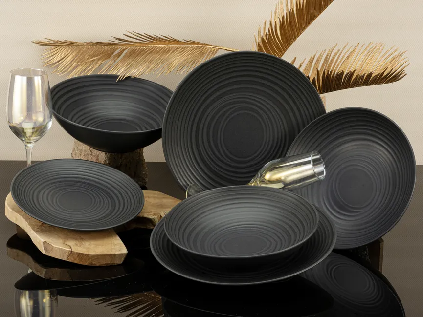 Speiseteller "Lava Stone" milieu