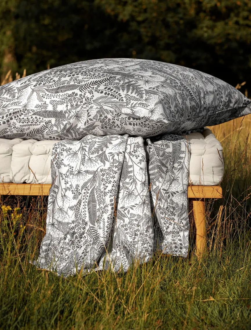 Tencel-Bettw. Lotus 135x200 milieu