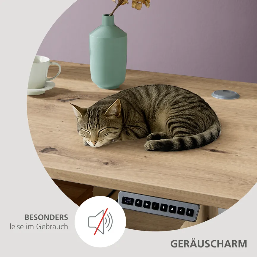 Winkel-Schreibtisch detail