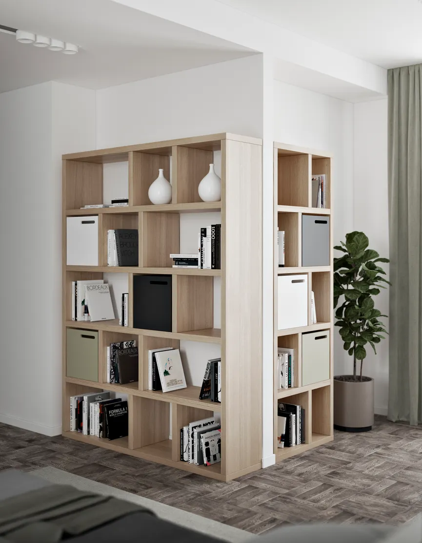 Bücherregal 5 milieu