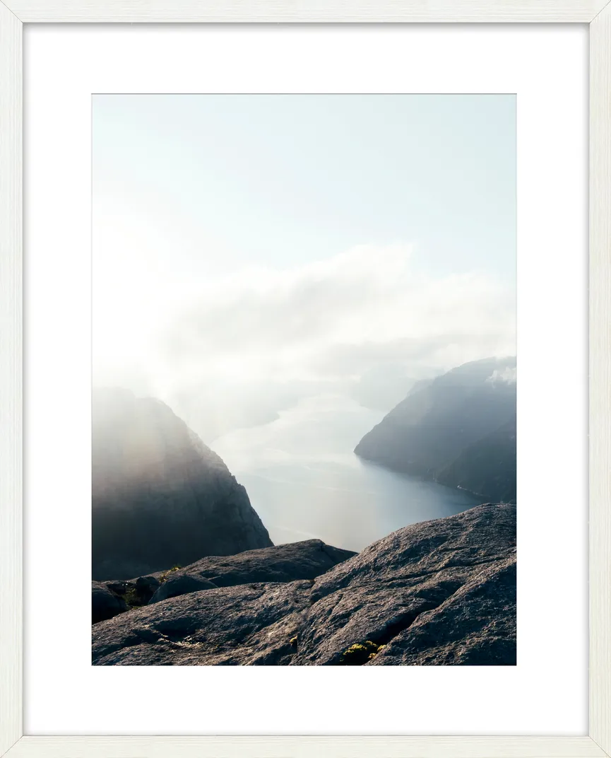 Bilderrahmen "Iceland" weiß hauptaufnahme