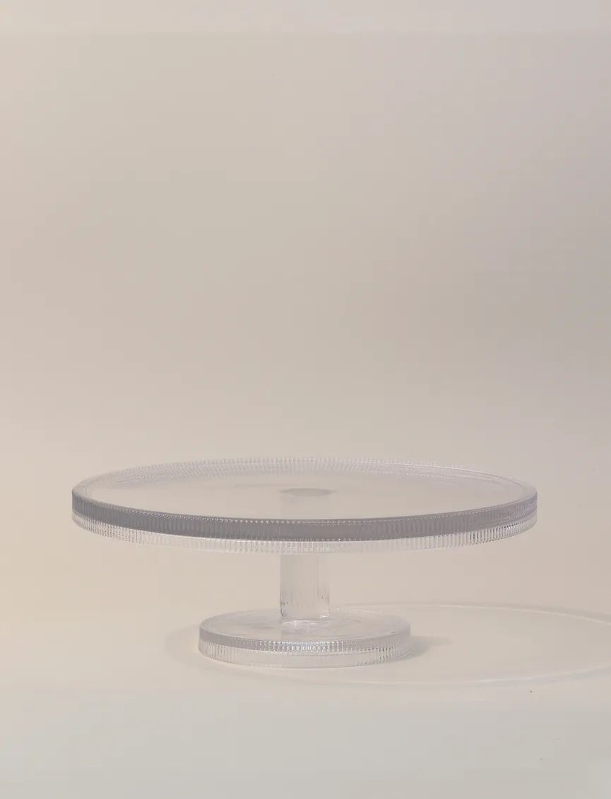 Servierständer "Pilastro" klar milieu