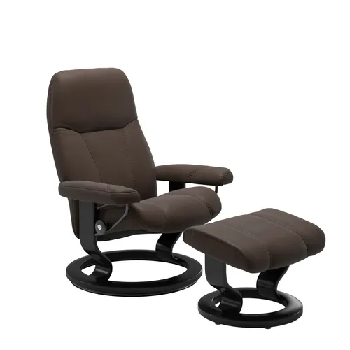 Sessel mit Hocker