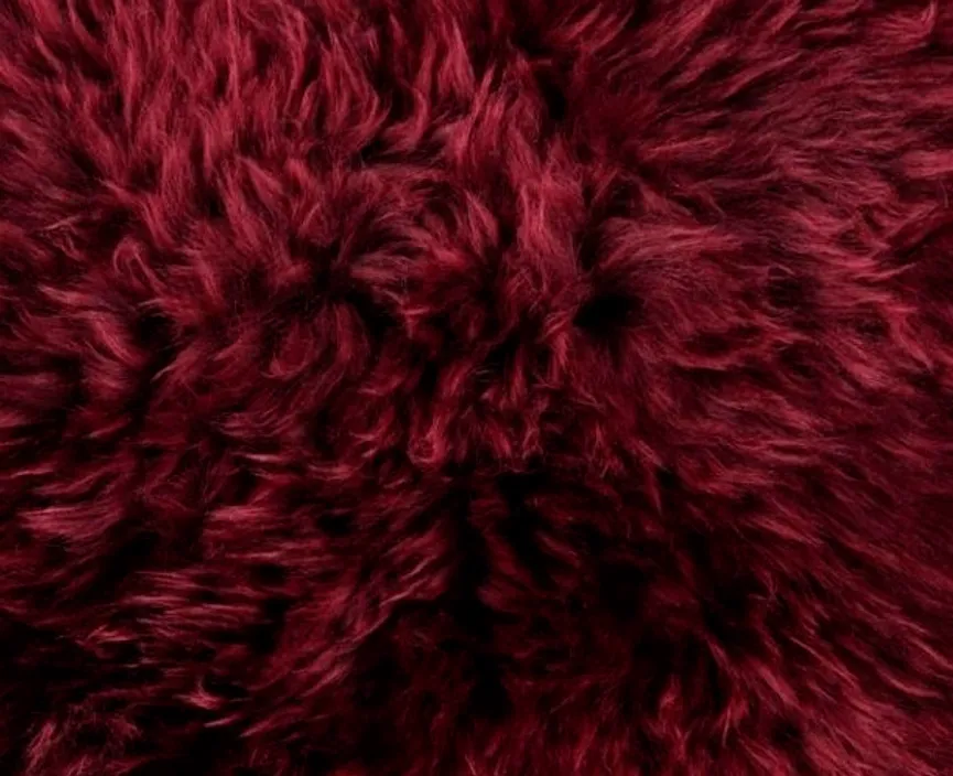 Kissen aus Schaf- detail