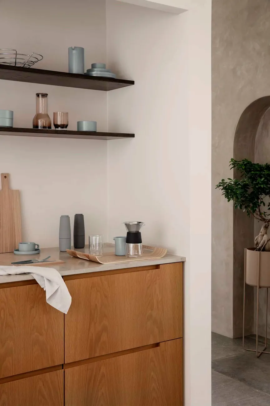 Kaffeetasse "Pilar" pewter milieu